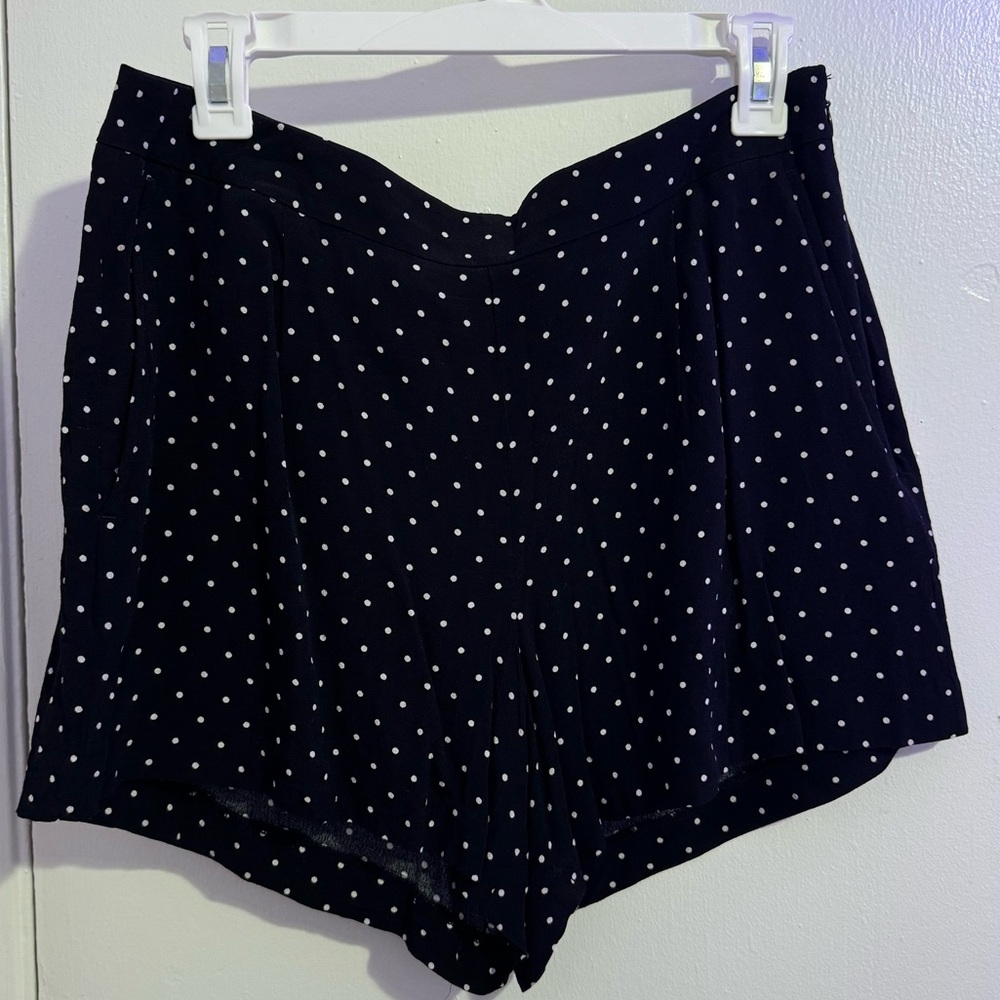 Loft polka dot shorts